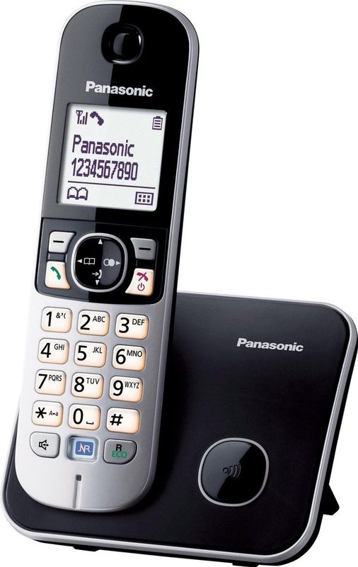 Panasonic - KX-TG6811 - Telefoon - Zwart - Materiaal: Kunststof