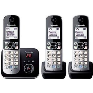 Panasonic KX-TG682 - Telefoo - Zilve - Zwart