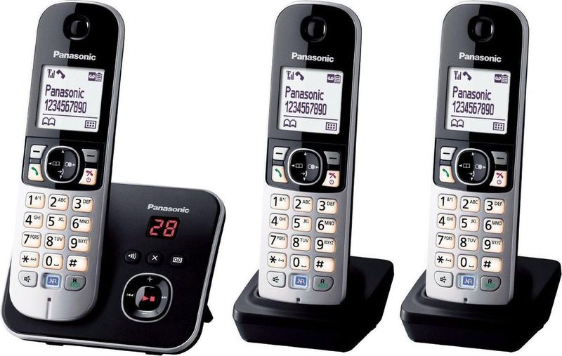 Panasonic KX-TG682 - Telefoo - Zilve - Zwart