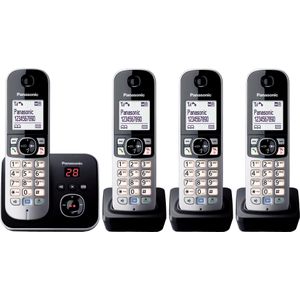Panasonic KX-TG6824GB / N - Telefoo - Zilve - Zwart