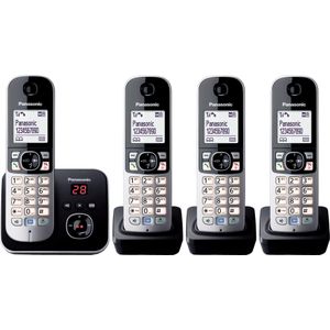 Panasonic KX-TG6824GB / N - Telefoo - Zilve - Zwart