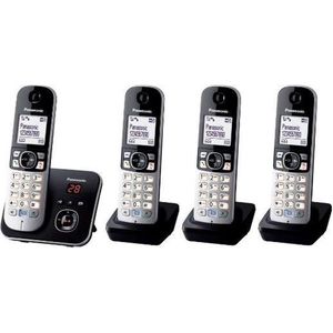 Panasonic KX-TG6824GB / N - Telefoo - Zilve - Zwart