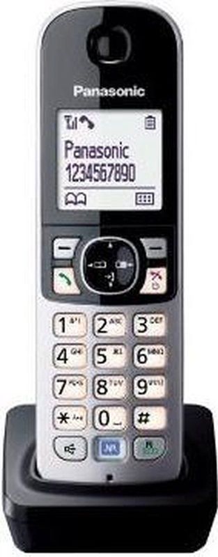 Panasonic KX-TGA681EXB - Losse handset (geen basisstation) - Zwart