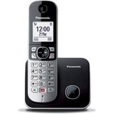 Panasonic - KX-TG6851JTB - Draadloze DECT Telefoon - Zwart - 1,8-inch LCD-Scherm