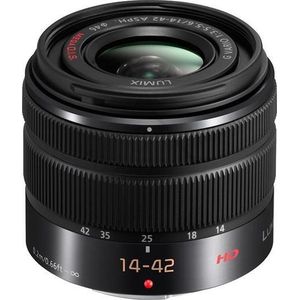 Panasonic - MFT 14-42mm F/3.5-5.6 MEGA OIS - Zoomlens - Zwart