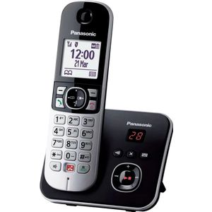 Panasonic KX-TG6861 DECT-telefoon Nummerherkenning Zwart, Grijs