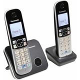 Draadloze telefoon Panasonic KX-TG6812FRB Grijs Zwart/Zilverkleurig