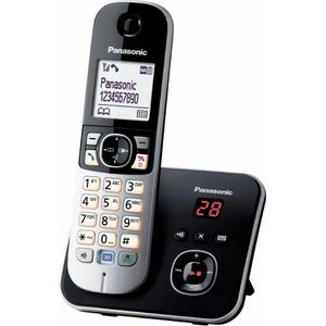 Panasonic KX-TG6821FRB - Draadloze Telefoon - Zwart - Met Digitaal Antwoordapparaat
