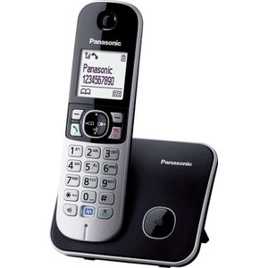 Panasonic - KX-TG6811FXM - Draadloze Telefoon - Metallic Grijs - Zilver