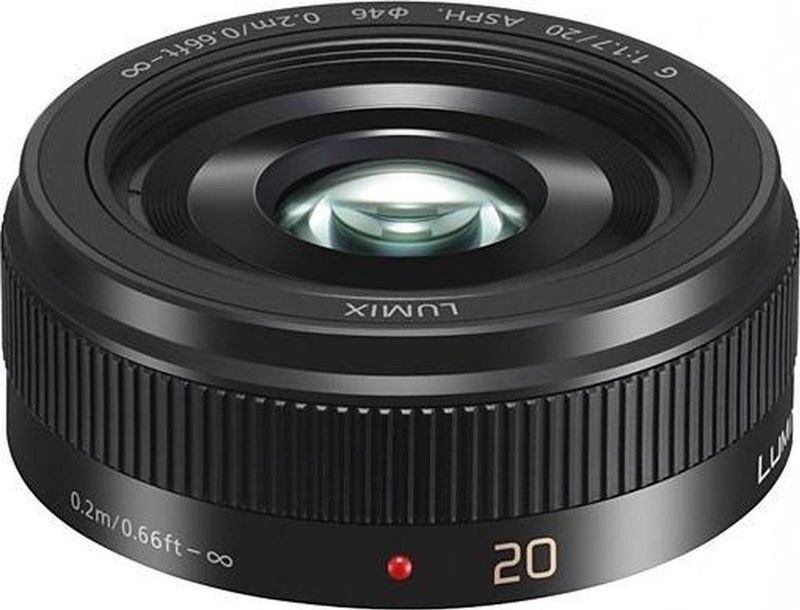 Panasonic - Lumix G 20mm F/1.7 II ASPH - Objectief - Zwart - Micro Four Thirds
