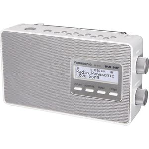 Panasonic-RF-D10EG - Tragbares DAB-Radio - 2 Watt - weiß