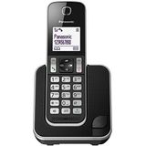 Panasonic - KX TGD310 - Draadloze DECT-telefoon - Zwart - Handset type: Draadloos