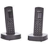 Dect Duo Panasonic TGC312 zwart