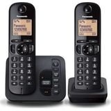 Panasonic dect KX-TGC222BLB Draadloze telefoon zwart