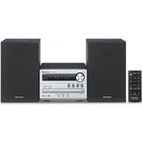 Panasonic - Sc-Pm250eg - Stereosysteem - Zwart - Zilver - Bluetooth - CD Speler