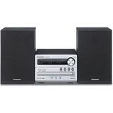Panasonic - Sc-Pm250eg - Stereosysteem - Zwart - Zilver - Bluetooth - CD Speler