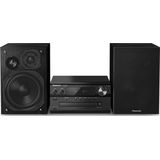 Panasonic - Sc-Pm250eg - Stereosysteem - Zwart - Zilver - Bluetooth - CD Speler
