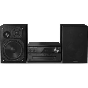 Panasonic - Sc-Pm250eg - Stereosysteem - Zwart - Zilver - Bluetooth - CD Speler