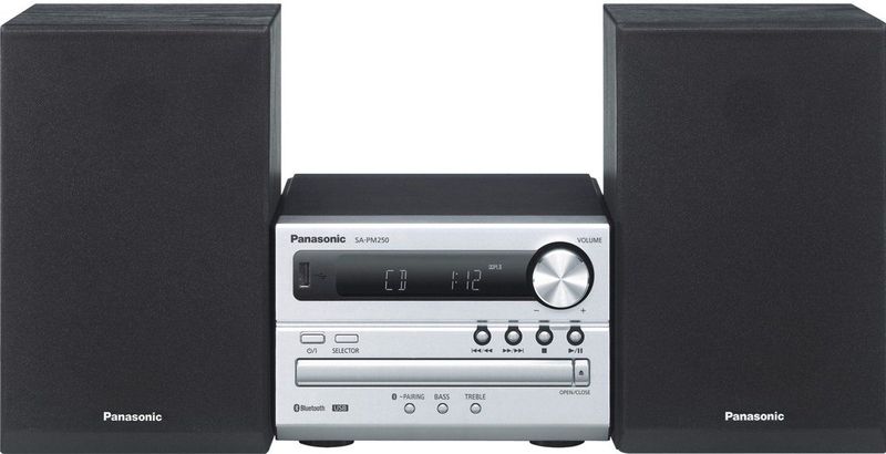 Panasonic SC-PM250BEGS zilver