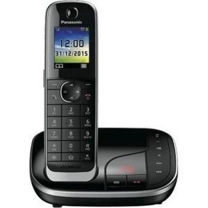 Panasonic KX-TGJ320 Schnurloses DECT-Telefon (Mobilteile: 1, mit Anrufbeantworter, Weckfunktion, Freisprechen)