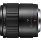 Panasonic - 30mm f/2.8 Macro Objectief - Zwart - Micro Vier Derde