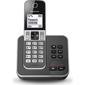 Panasonic KX-TGD320 - Single DECT telefoon - Antwoordapparaat - Zwart