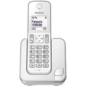 Panasonic KX-TGD310 - telefoons (DECT, Bureau, Zilver, LCD, AAA, Polyfoon)