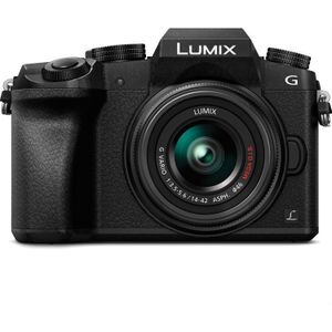 Panasonic Lumix DMC-G7 + 14-42mm f/3.5-5.6 - Zwart