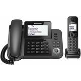 Panasonic KX-TGF310EXM, Telefoon, Zwart