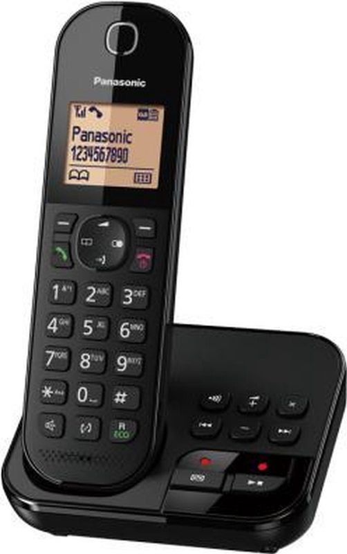 Panasonic KX TG DECT telefoon Nummerherkenning Zwart