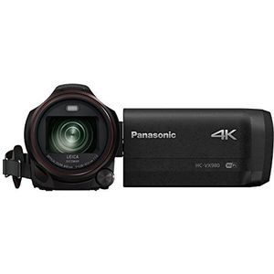 Panasonic HC-VX980 Klassieke camcorder met optische zoom, 20 x 18,1 megapixels, zwart