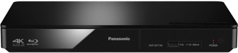 Panasonic - DMP-BDT180EG - Blu-Ray Speler - Zwart