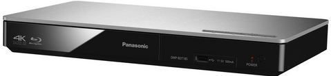 Panasonic DMP-BDT185 (Blu-Ray Speler - Bluray + DVD-spele - Zilver