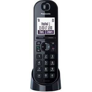 Panasonic - KX-TGQ200GB - Draadloze IP-telefoon - Zwart - Compatibel met CAT-iq 2.0