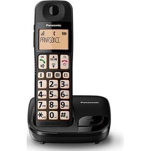 Panasonic KX-TGE110 DECT-telefoon Nummerweergave, Telefoon, Zwart