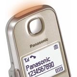 Panasonic KX-TGE212NLN - Duo DECT telefoon - champagnekleurige seniorentelefoon