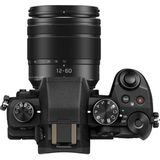 Panasonic Lumix DMC-G80 Zwarte Digitale Systeemcamera met Kit 12-60 mm