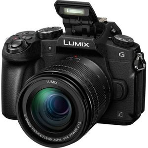 Panasonic Lumix DMC-G80 Zwarte Digitale Systeemcamera met Kit 12-60 mm