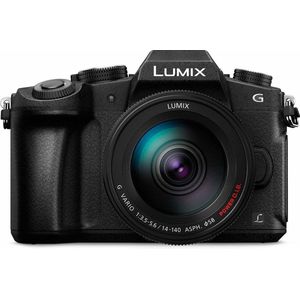 Panasonic Lumix DMC-G80 + 14-140mm f/3.5-5.6 - Zwart