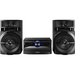 PANASONIC SC-UX102E-K 300 W Mini Draadloos Audio Systeem met Bluetooth - Zwart