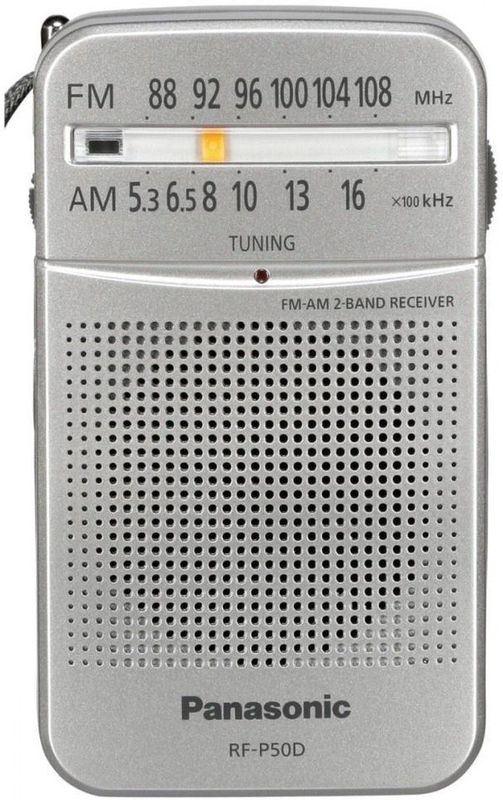 Panasonic RF-P50DEG Zakradio VHF (FM) Zilver