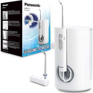 Panasonic Personalcare EW1611W503 tandstraal - ultrasone technologie, 10 instelbare vermogens, 1 canule, draadloos, 600 ml reservoir, gebruiksduur: 115 seconden, wit, 1 stuk