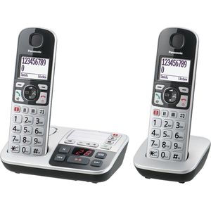 Panasonic - KX-TGE522GS - Telefoon - Grijs - Draadloos met Antwoordapparaat