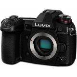 Panasonic Lumix DC-G9MEG-K Systeemcamera met 12-60mm lens (20 MP, 4K/6K, Dual I.S., stof en spatwaterdicht, zwart)