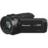 Panasonic Hc-V808Eg-K Full Hd Camcorder (Leica Dicomar-Lens, Full Hd 50P Video, 24X Optische Zoom, Opt. Beeldstabilisator, Wifi, Draadloze Twin Camera.