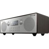 Panasonic RF-D100BT - Radio - Bruin - Zilver