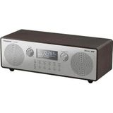 Panasonic RF-D100BT - Radio - Bruin - Zilver