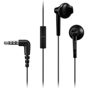Panasonic - RP-TCM55E-K - In-Ear Koptelefoon - Zwart - Bedraad
