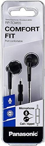 Panasonic RP-TCM55E - Headset - Bedraad (Jackplug 3.5 mm) - Zwart