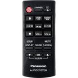 Panasonic SC-HC304EG-R Design-Stereo mit Digital DAB+ (Bluetooth, UKW, , CD, Micro- mit 20 Watt RMS) rot